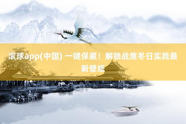 滚球app(中国) 一键保藏！解锁战鹰冬日实践最新壁纸