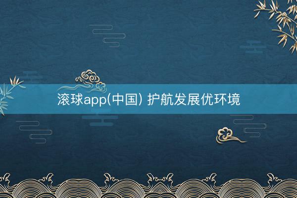 滚球app(中国) 护航发展优环境